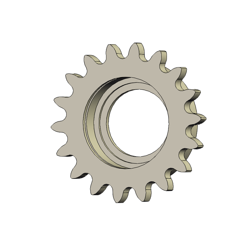 79. Sprocket Bearing 18 Teeth
