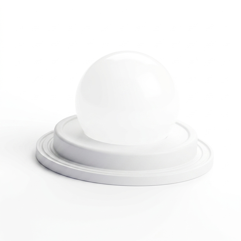 118.Gum Pump Teflon Round Ball with Base