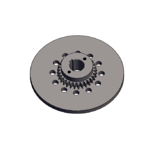 Reel Stand Clutch Plate with Gear