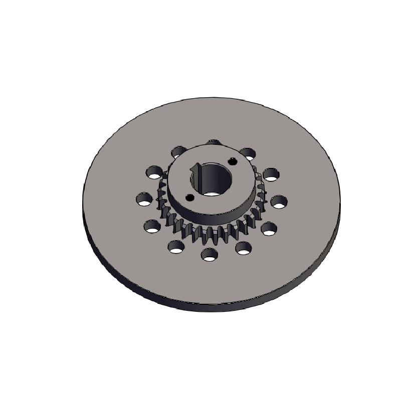 Reel Stand Clutch Plate with Gear Reel Stand Clutch Plate with Gear