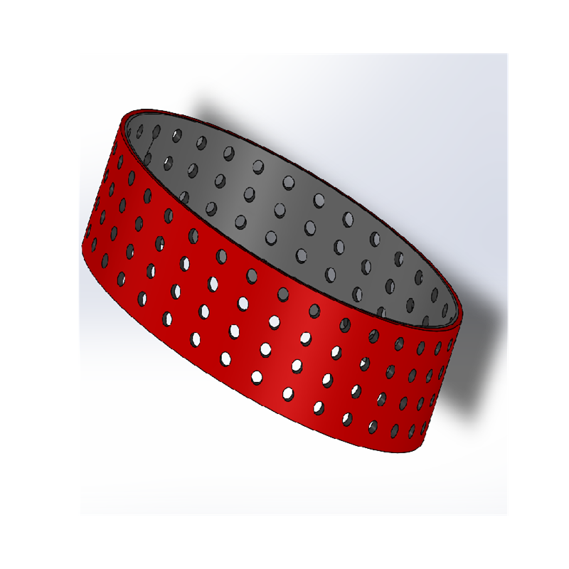 93.Auto Feeder Endless Belt Width Holes 1280x80x8