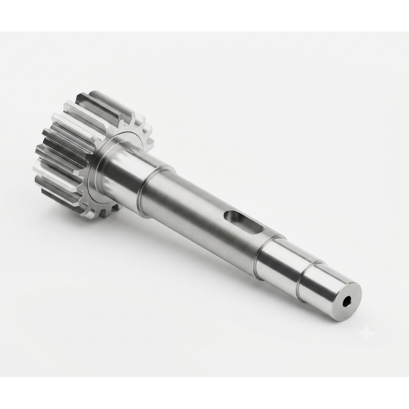 308.Gum Feeding Unit Shaft with Gear